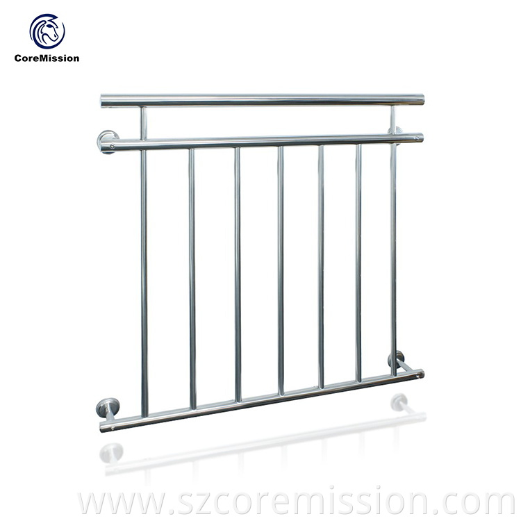 Popular Balcony Stainless Steel Railing Design